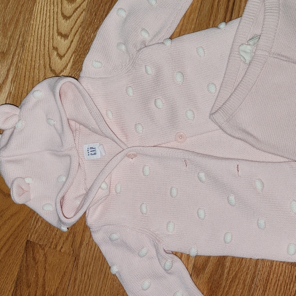 BabyGap Light Pink Knit Sweater Set - Picture 2 of 2